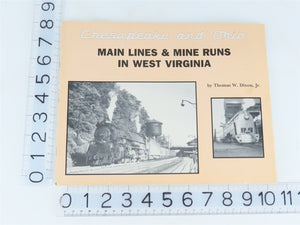 C&O Main Lines & Mine Runs in West Virginia by Dixon Â©1988 SC Booklet