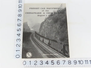 Freight Car Equipment of the C&O Railway by Carl W. Shaver Â©1989 Revised SC Book