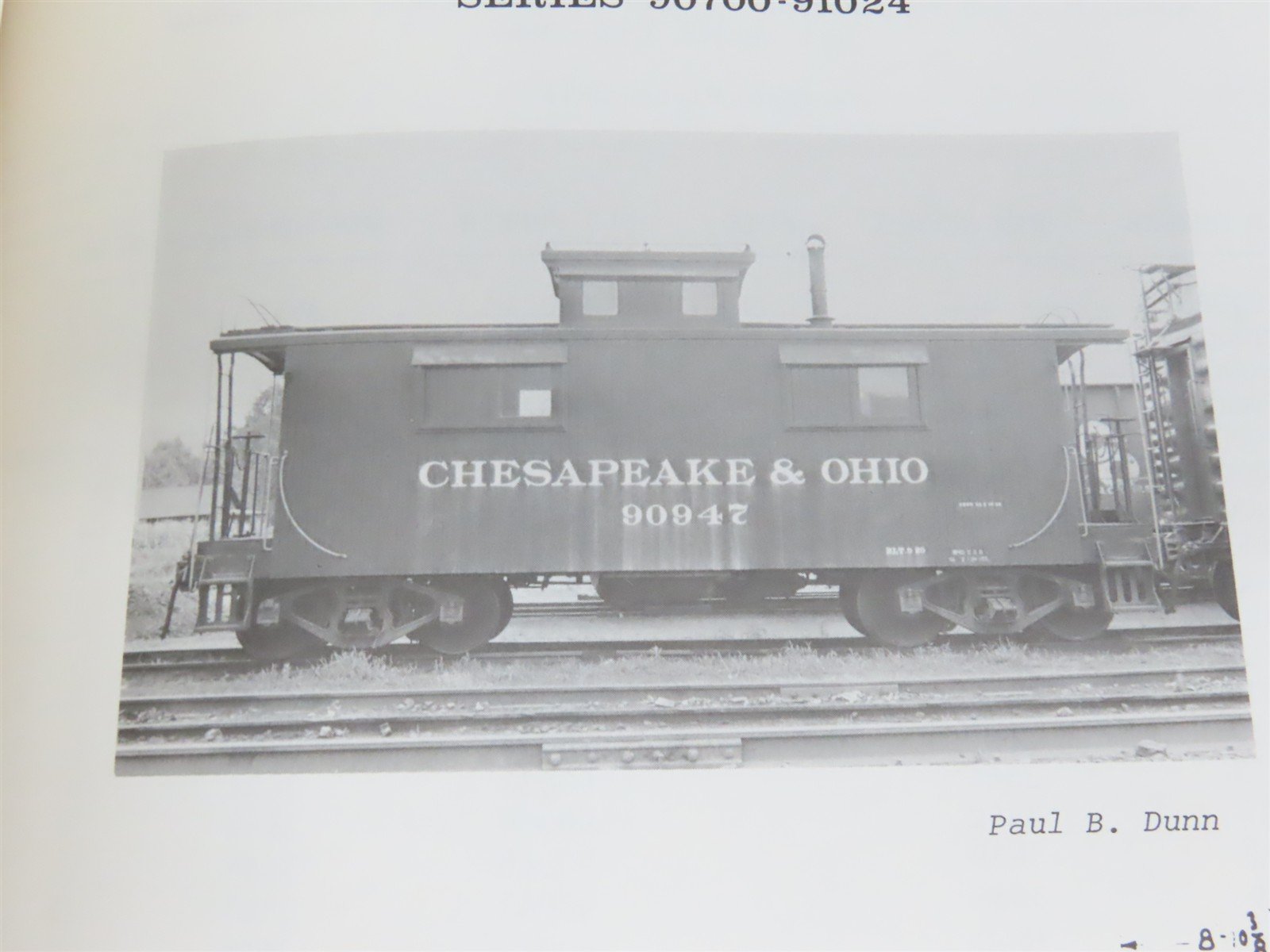 Freight Car Equipment of the C&O Railway by Carl W. Shaver Â©1989 Revised SC Book