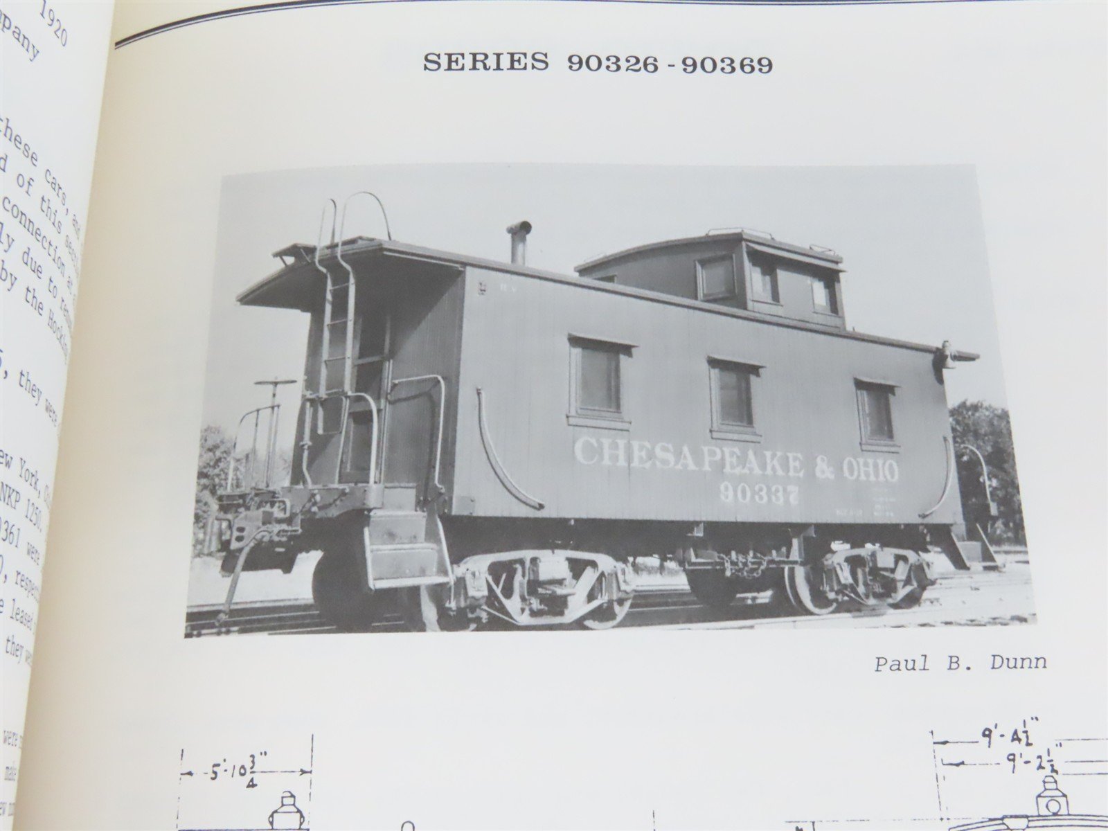 Freight Car Equipment of the C&O Railway by Carl W. Shaver Â©1989 Revised SC Book