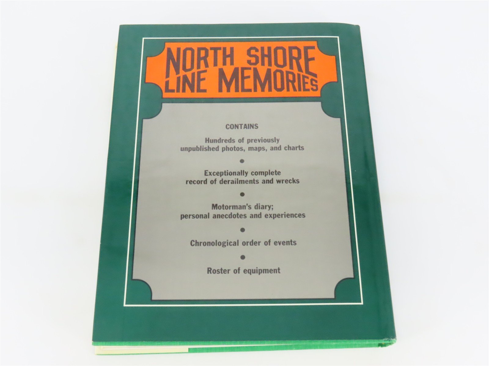 North Shore Line Memories by George V. Campbell Â©1980 HC Book