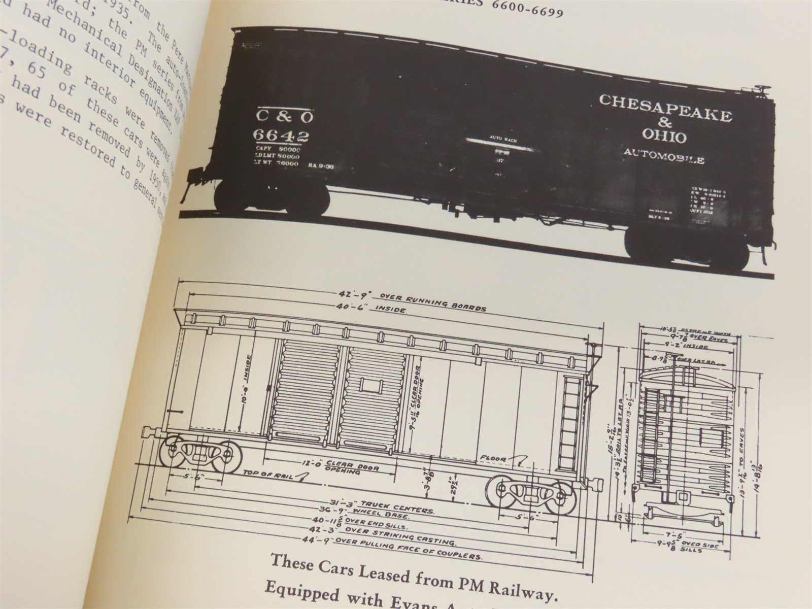 Freight Car Equipment of the Chesapeake & Ohio Railway in 1937 Â©1980 SC Book