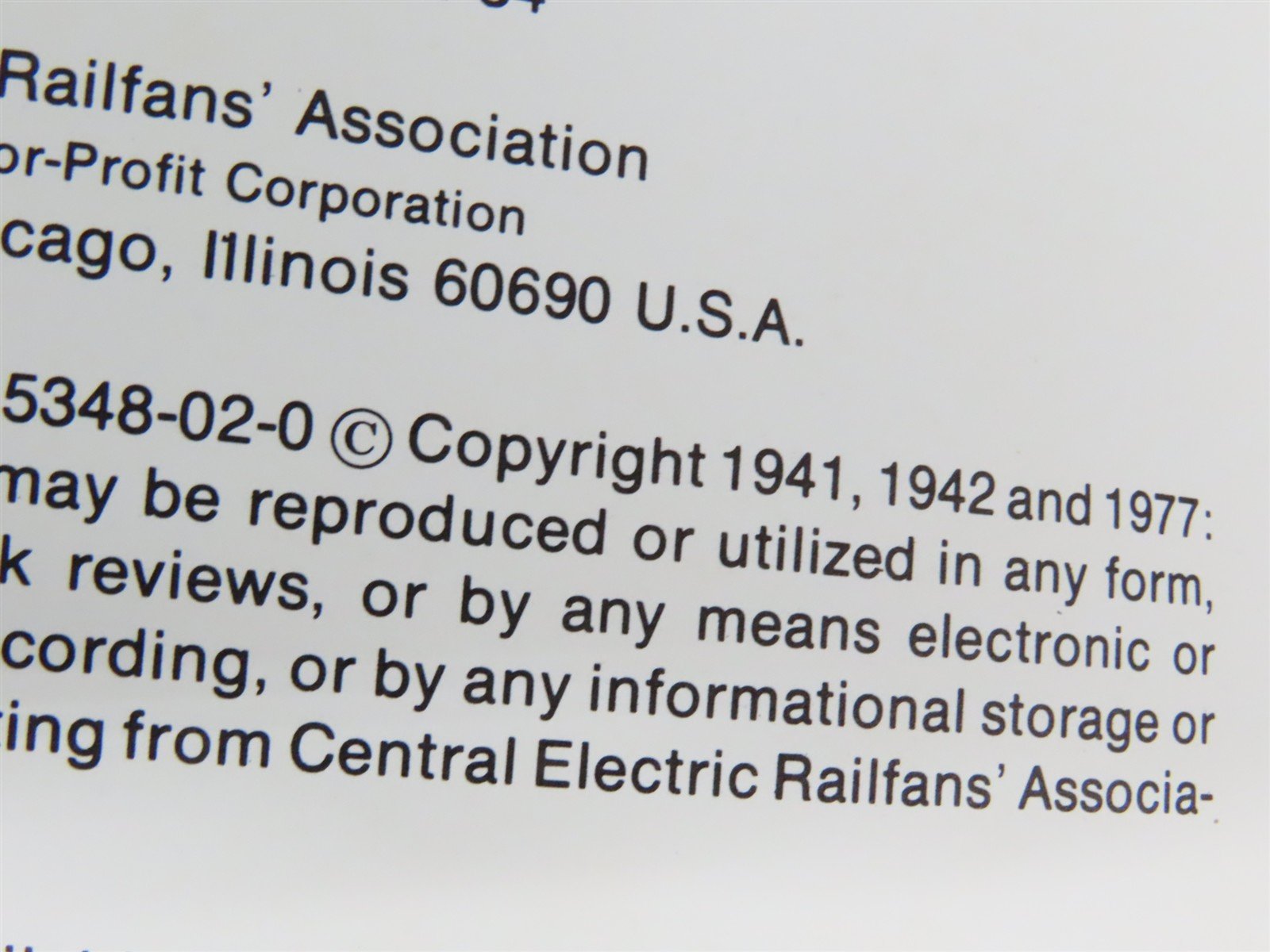 An Interurban Goes Modern & Other Early CERA Bulletins 20-34 Â©1977 SC Booklet