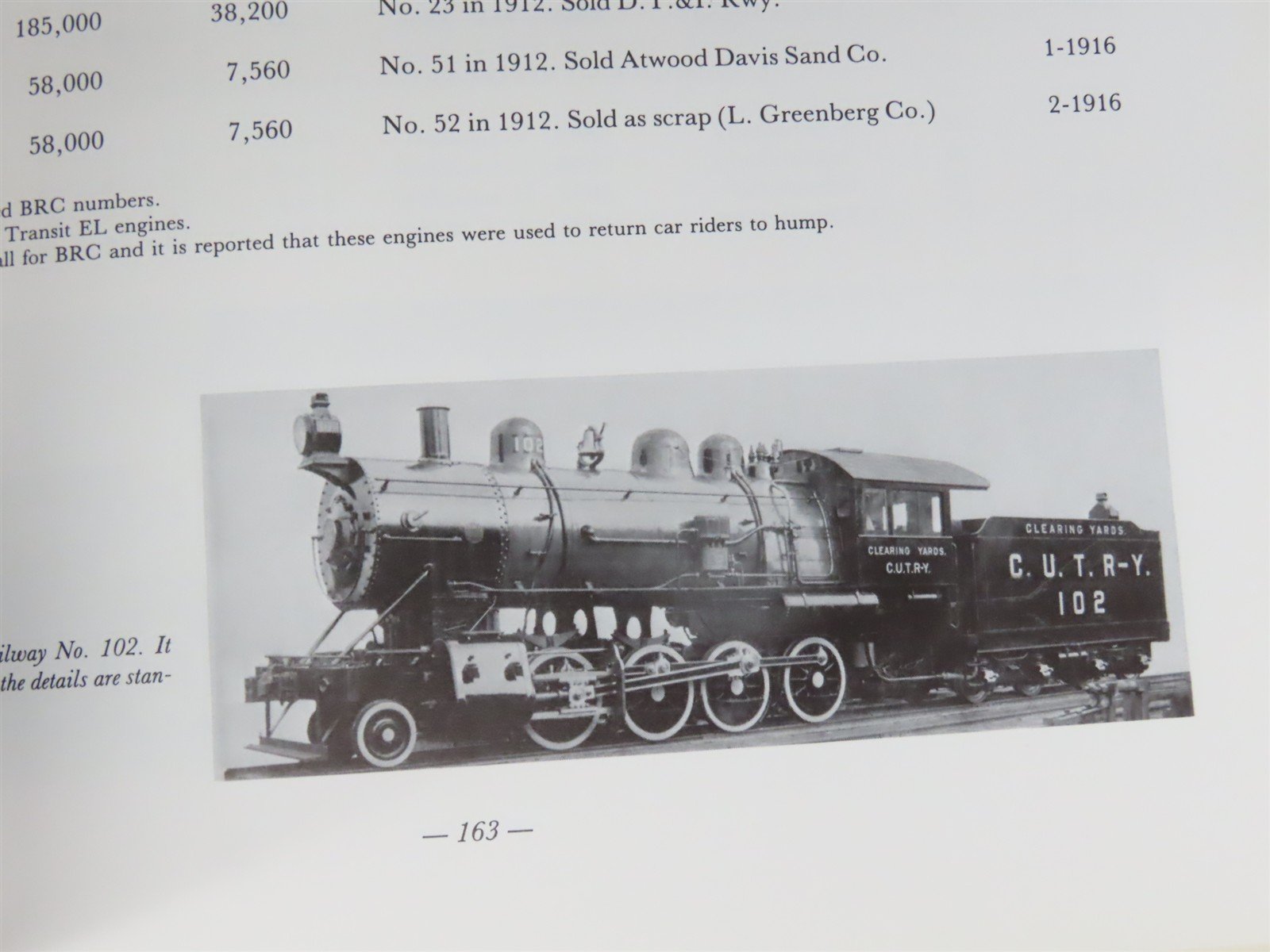 One Man's Locomotives by Vernon L. Smith Â©1987 HC Book