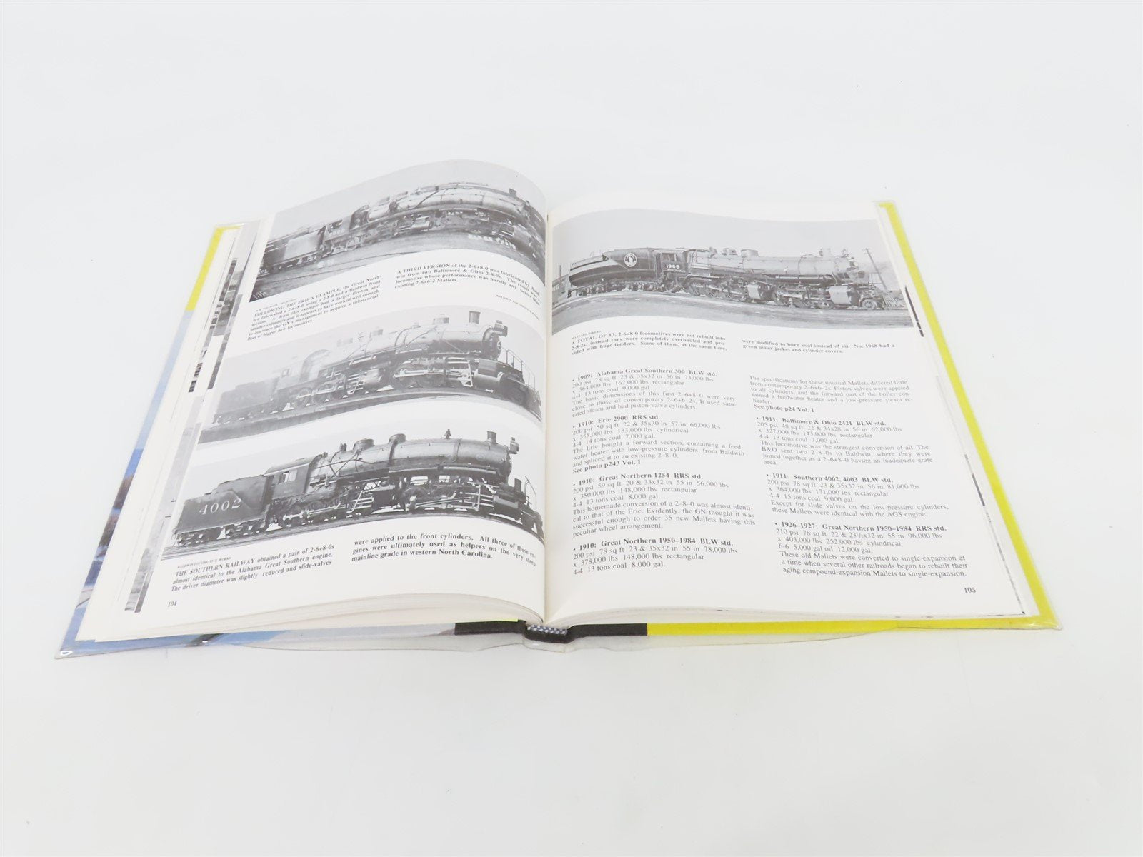 Articulated Steam Locomotives Vol. 2 by Robert A. LeMassena Â©1991 HC Book