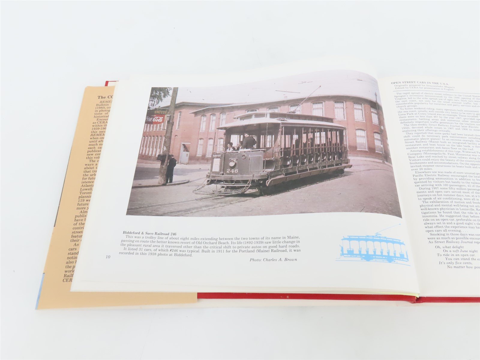 The Colorful Streetcars We Rode - CERA Bulletin 125 Â©1986 HC Book