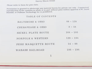 The Official Pullman-Standard Library Vol. 11: Mid-Atlantic Railroads Â©1992