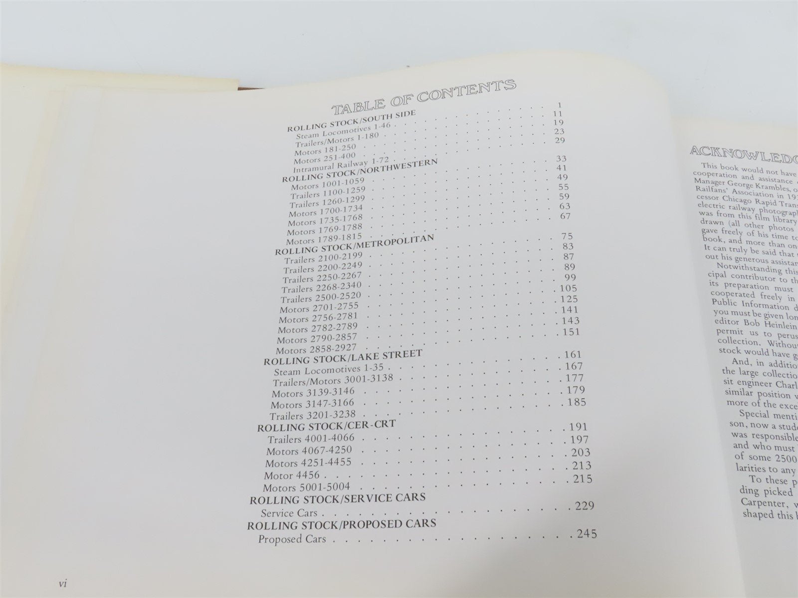 Chicago's Rapid Transit Vol. 1: Rolling Stock / 1892-1947 Â©1973 HC Book