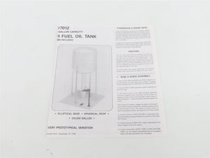 HO 1/87 Scale Tichy 7012 Standard Steel 100k Gal Water Tank Building Kit