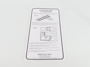 O Scale MTH Rail King 30-1075 #151 Operating Semaphore Signal