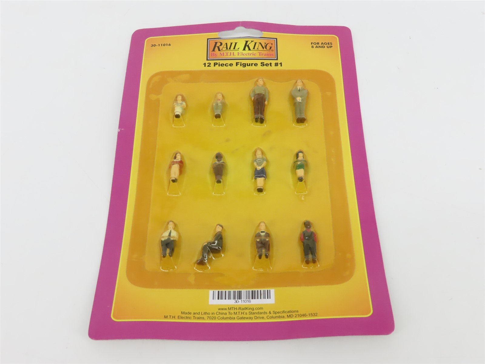 O Scale MTH 30-11016 12 Piece Figure Set #1