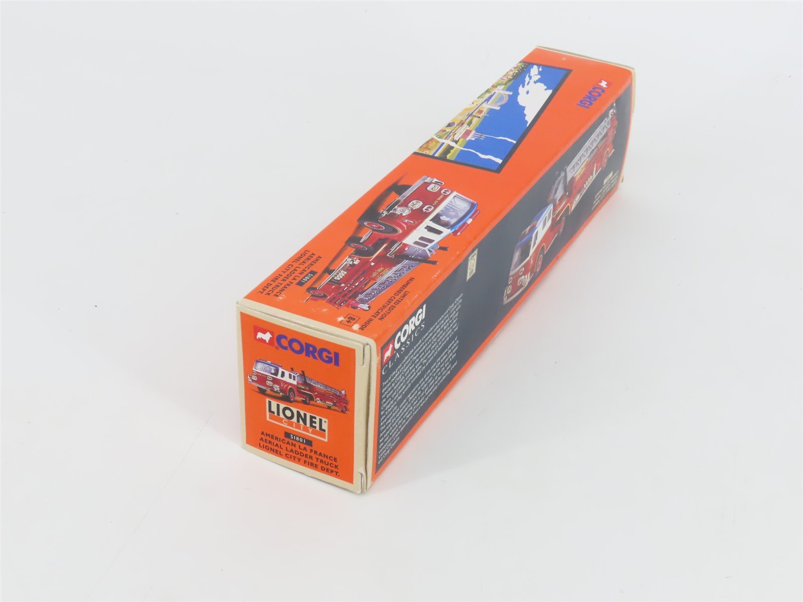 1:50 Scale Lionel 51801 Die-Cast American La France Fire Dept Ladder Truck