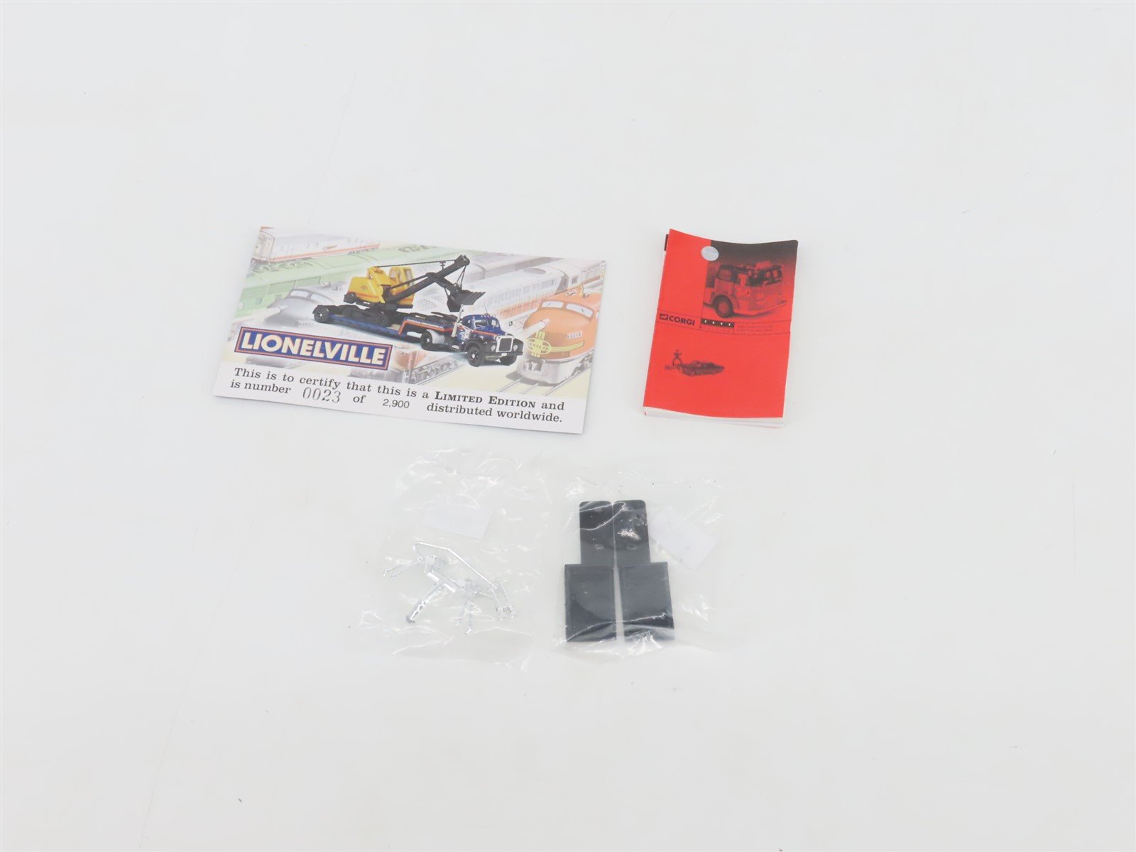 1:50 Scale Lionel US52311 Lionelville Die-Cast MACK B Lowboy w/Luffing Shovel