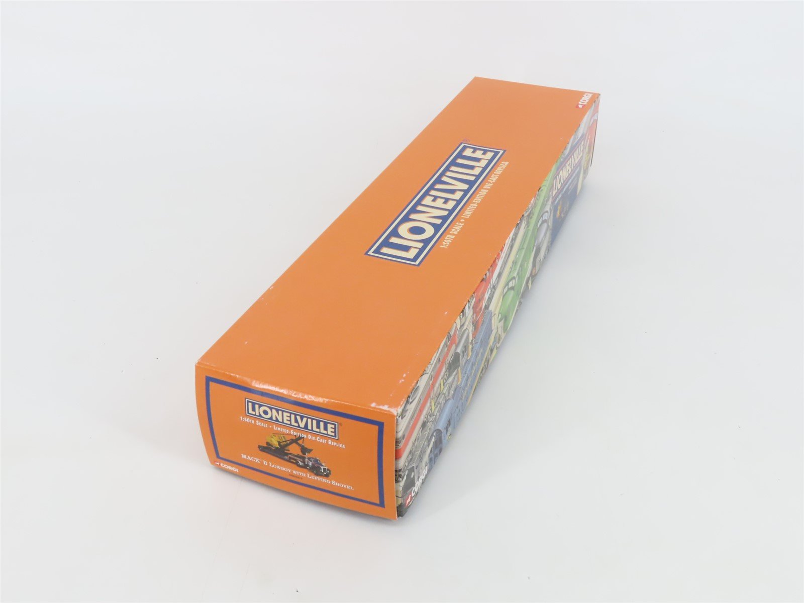 1:50 Scale Lionel US52311 Lionelville Die-Cast MACK B Lowboy w/Luffing Shovel