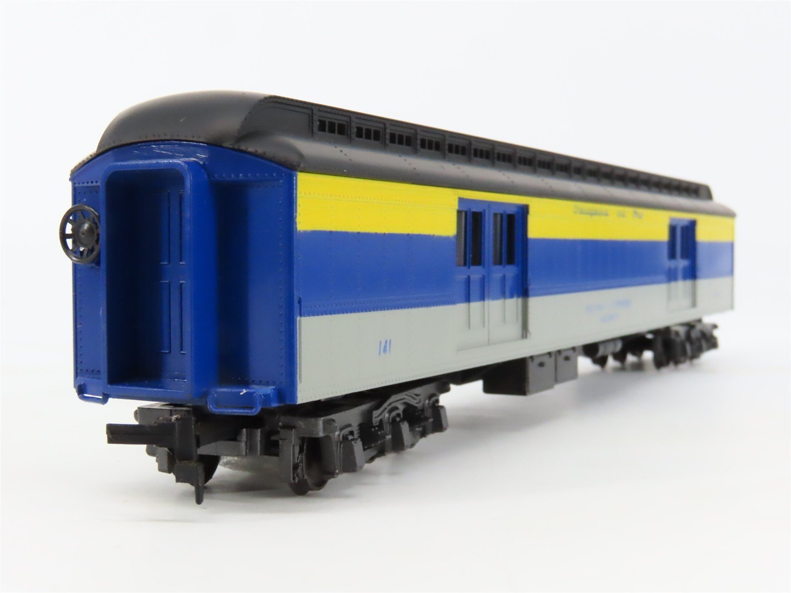 HO Rivarossi Supermodello 6549/0 C&O Chesapeake & Ohio Baggage Passenger #141