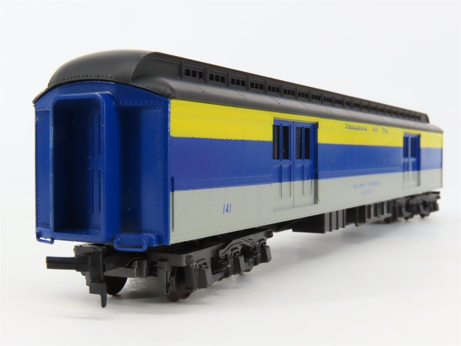 HO Rivarossi Supermodello 6549/0 C&O Chesapeake & Ohio Baggage Passenger #141