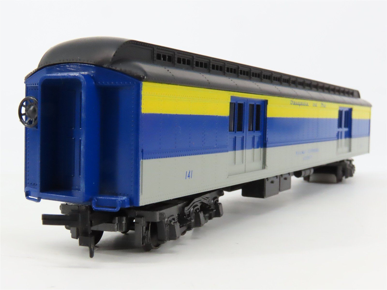 HO Rivarossi Supermodello 6549/0 C&O Chesapeake & Ohio Baggage Passenger #141