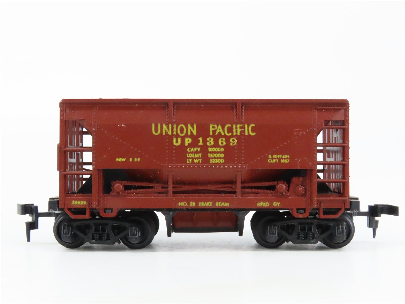 HO Scale AHM UP Union Pacific Railroad Ore Car #1369