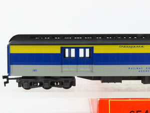 HO Rivarossi Supermodello 6549/0 C&O Chesapeake & Ohio Baggage Passenger #141