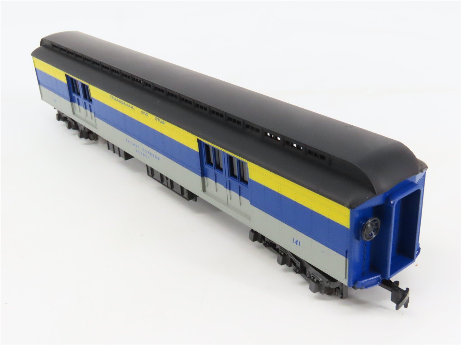 HO Rivarossi Supermodello 6549/0 C&O Chesapeake & Ohio Baggage Passenger #141