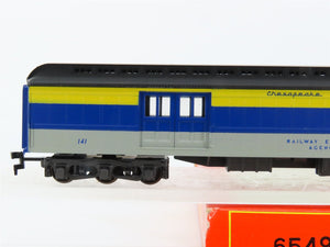 HO Rivarossi Supermodello 6549/0 C&O Chesapeake & Ohio Baggage Passenger #141