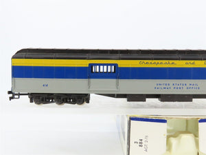 HO Scale AHM/Rivarossi C&O Chesapeake & Ohio RPO/Baggage Passenger #414