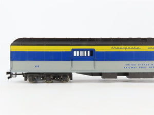 HO Scale AHM/Rivarossi C&O Chesapeake & Ohio RPO/Baggage Passenger #414