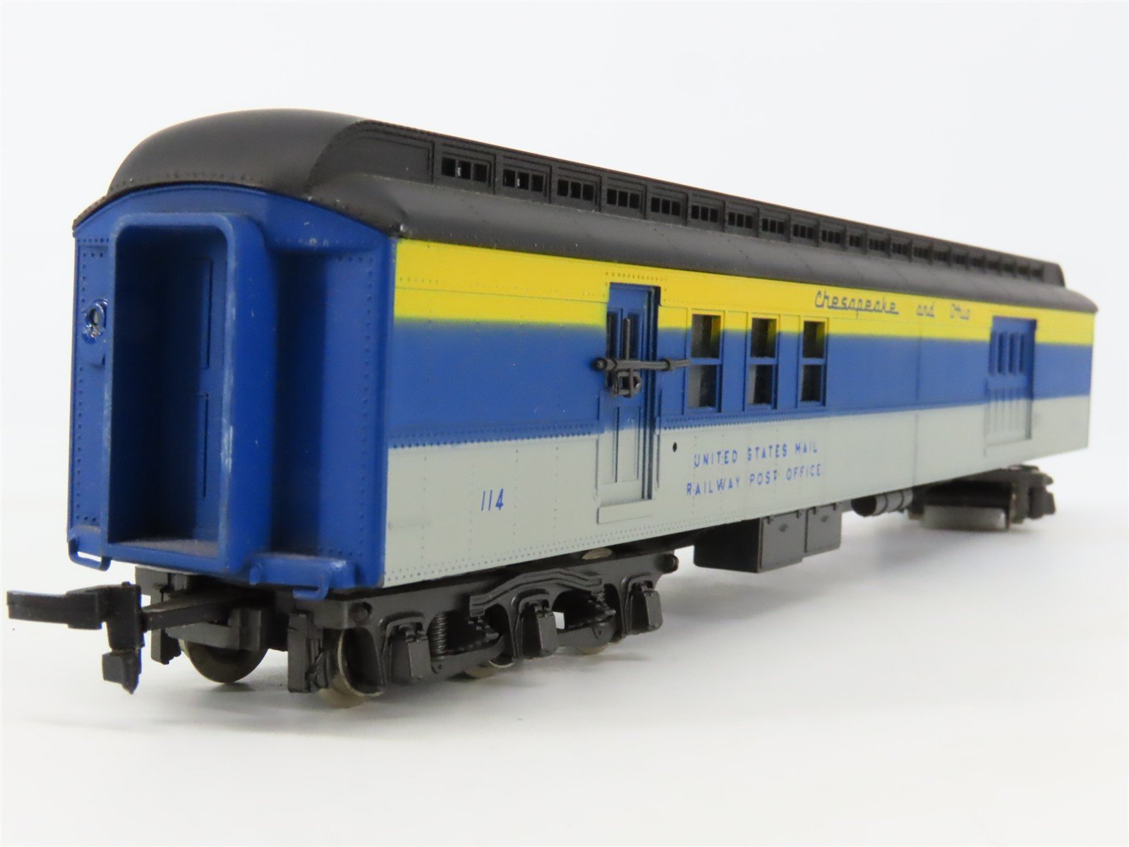 HO AHM/Rivarossi 6206-C C&O Chesapeake & Ohio 1920 Baggage/RPO Passenger #114