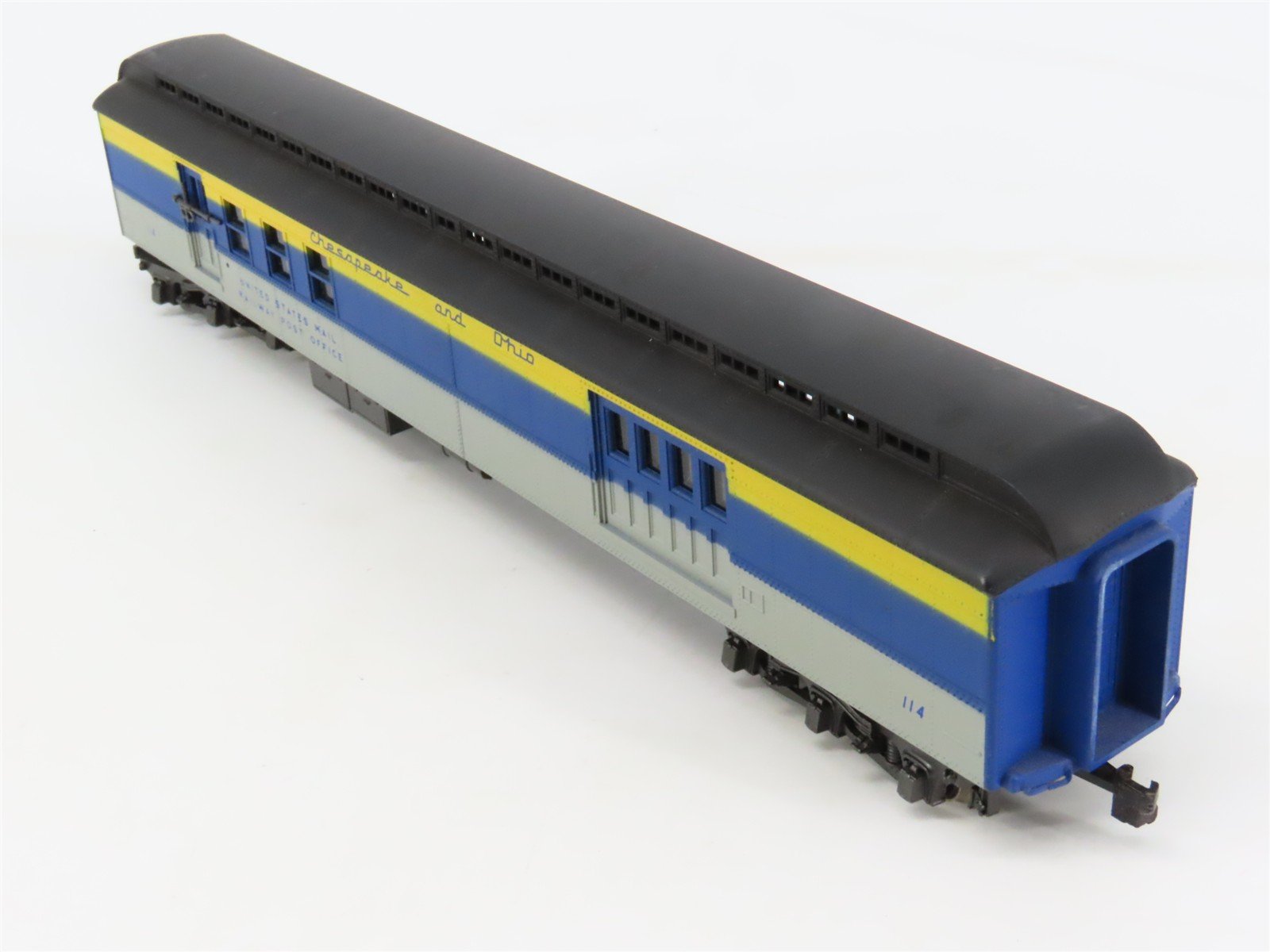 HO AHM/Rivarossi 6206-C C&O Chesapeake & Ohio 1920 Baggage/RPO Passenger #114