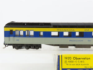 HO AHM/Rivarossi 6202-C C&O Chesapeake & Ohio 1920 Observation Passenger #140