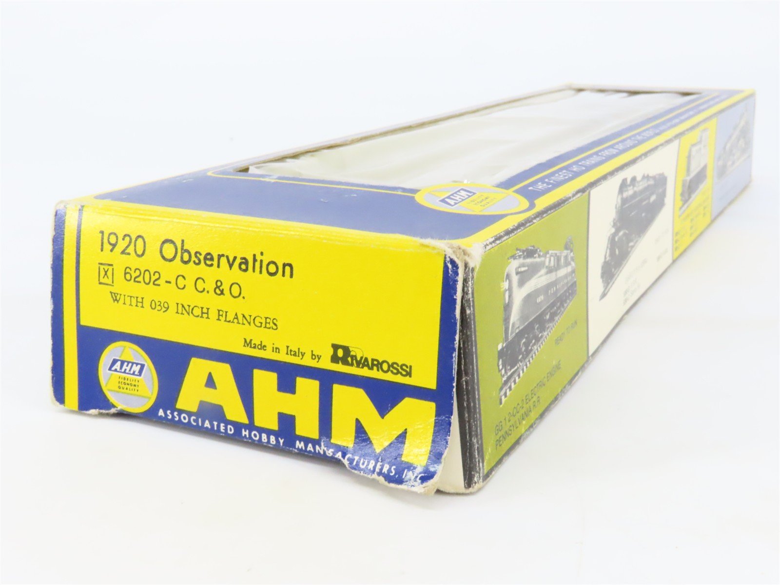 HO AHM/Rivarossi 6202-C C&O Chesapeake & Ohio 1920 Observation Passenger #140