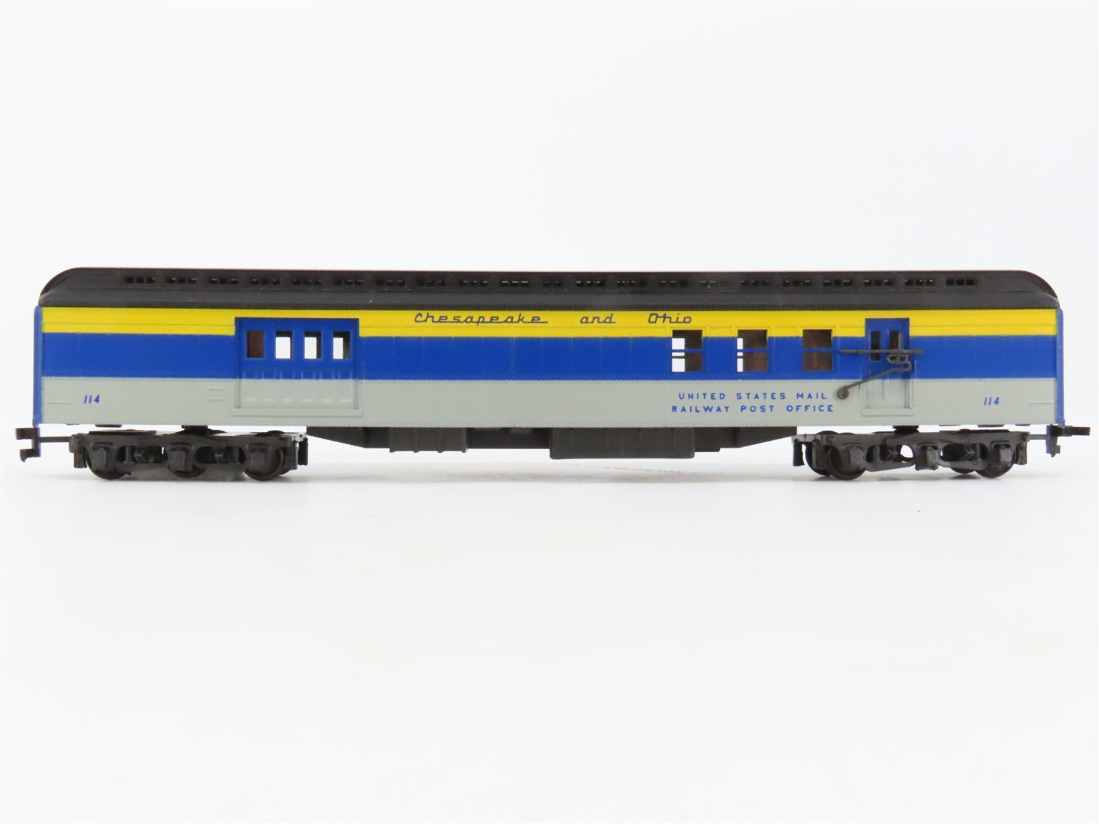 HO Scale AHM/Rivarossi C&O Chesapeake & Ohio 1920 Baggage/RPO Passenger #114