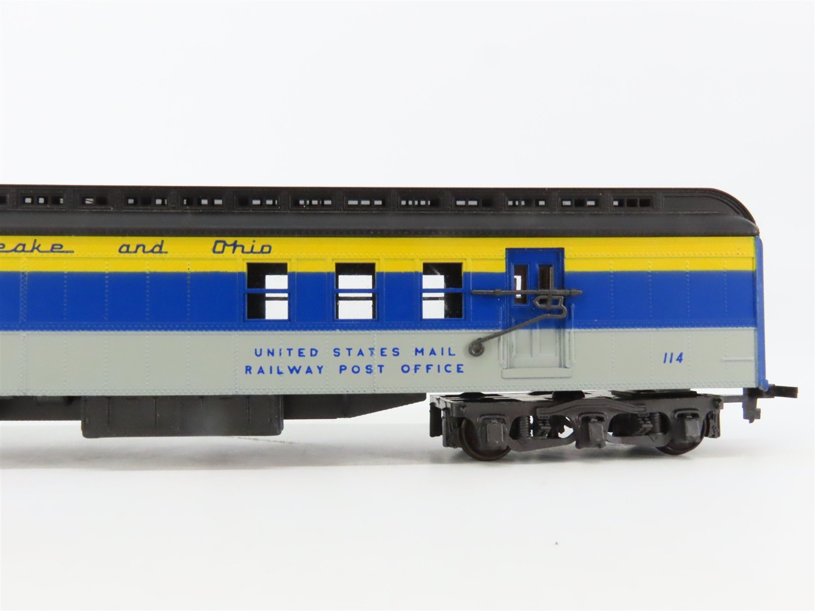 HO Scale AHM/Rivarossi C&O Chesapeake & Ohio 1920 Baggage/RPO Passenger #114