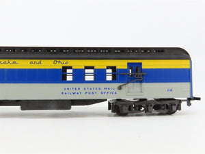 HO Scale AHM/Rivarossi C&O Chesapeake & Ohio 1920 Baggage/RPO Passenger #114