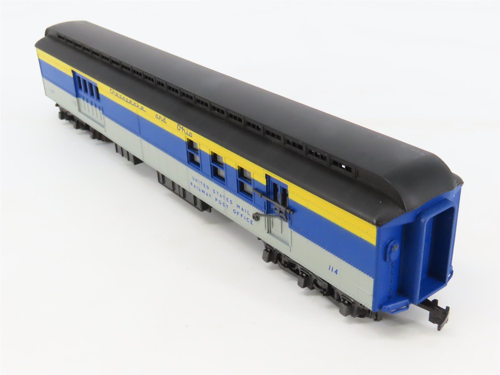HO Scale AHM/Rivarossi C&O Chesapeake & Ohio 1920 Baggage/RPO Passenger #114