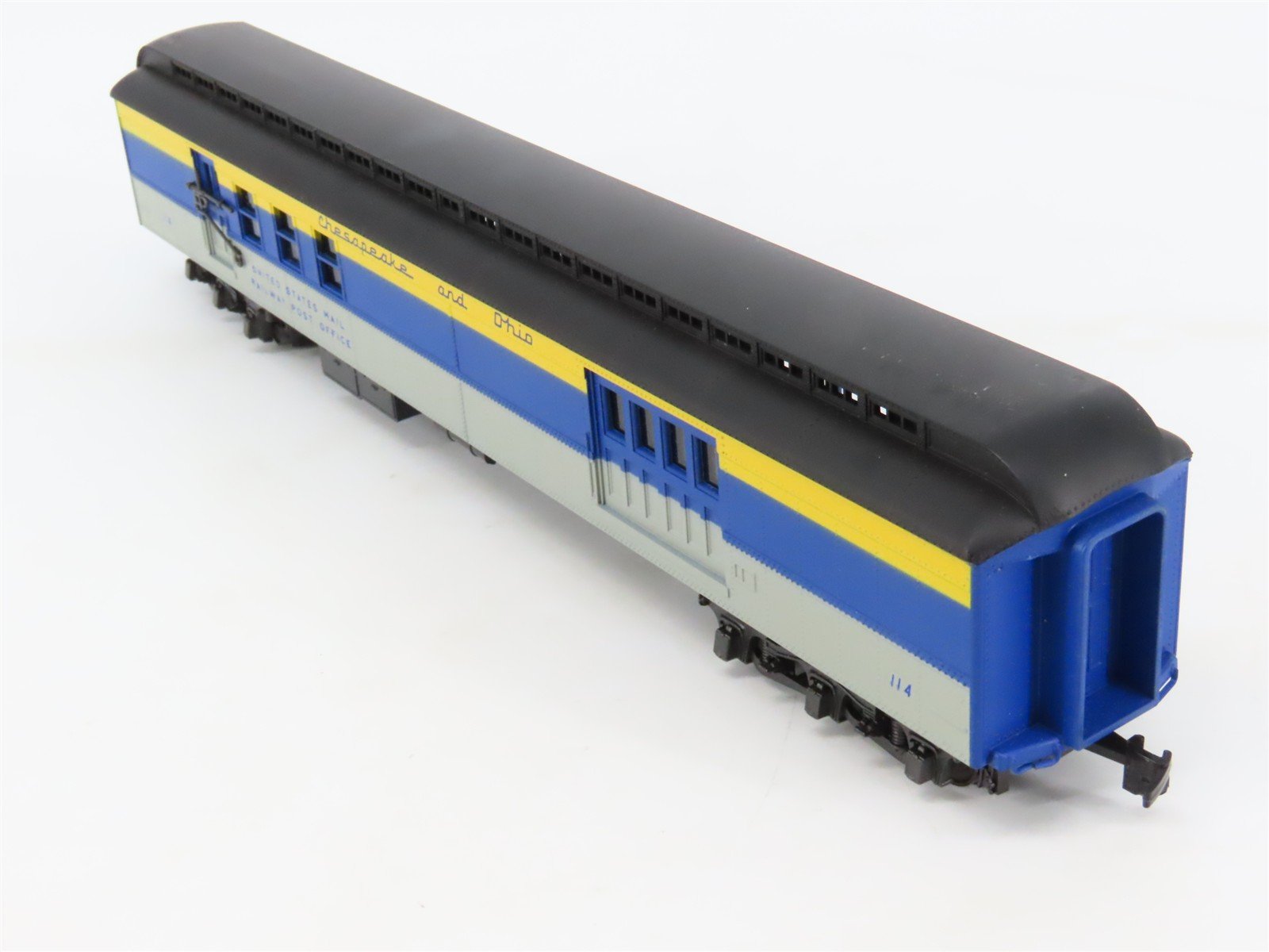 HO Scale AHM/Rivarossi C&O Chesapeake & Ohio 1920 Baggage/RPO Passenger #114