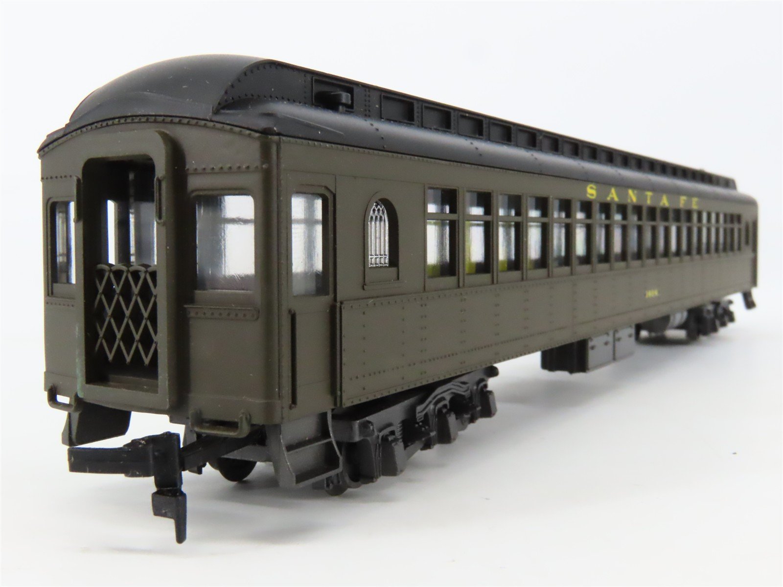 HO Scale AHM/Rivarossi 6205-SF ATSF Santa Fe 1920 Coach Passenger Car #1464