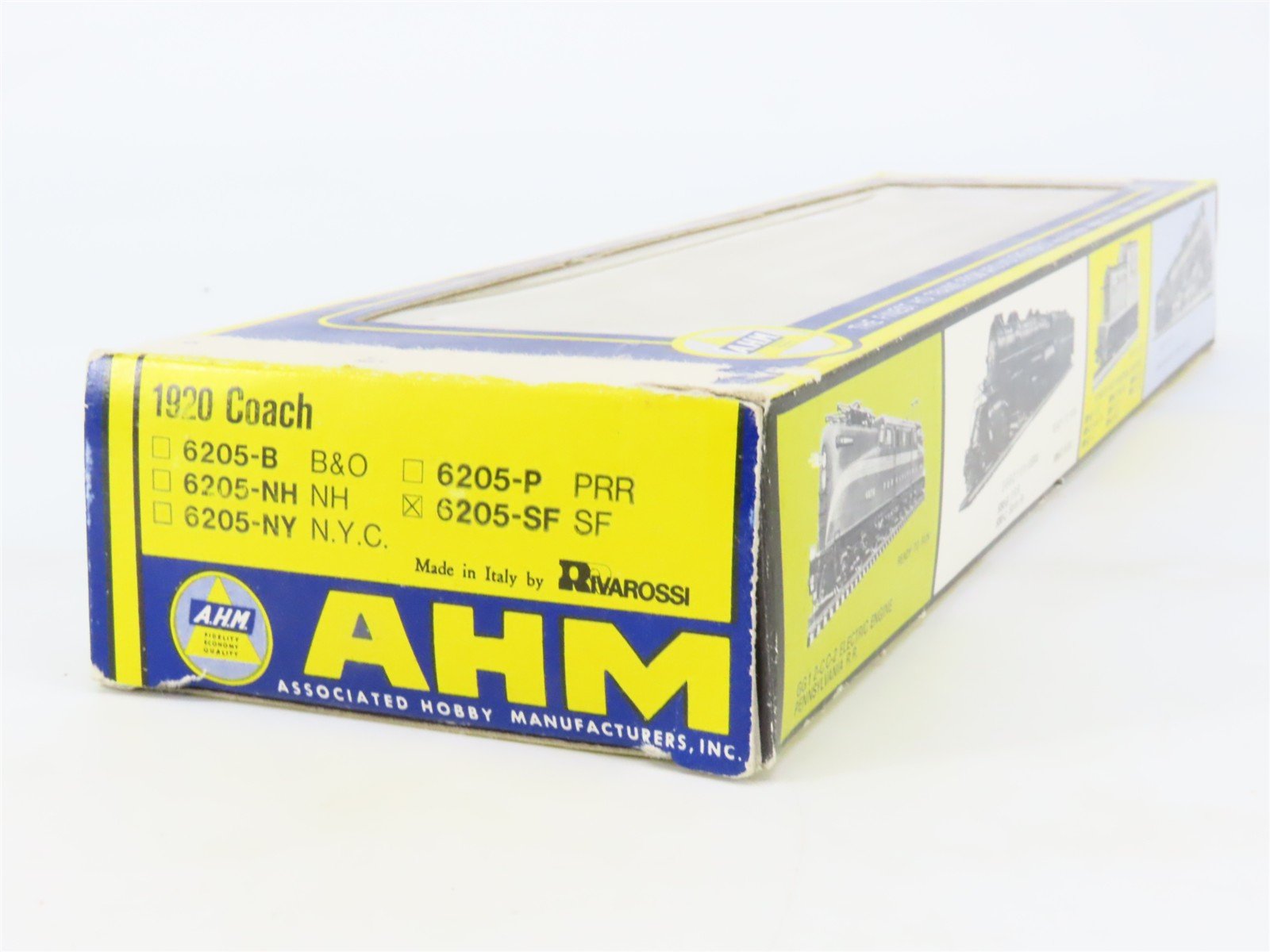 HO Scale AHM/Rivarossi 6205-SF ATSF Santa Fe 1920 Coach Passenger Car #1464