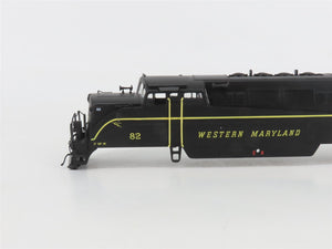 HO Scale Proto 2000 8356 WM Western Maryland EMD BL2 Diesel #82 - BAD GEARS