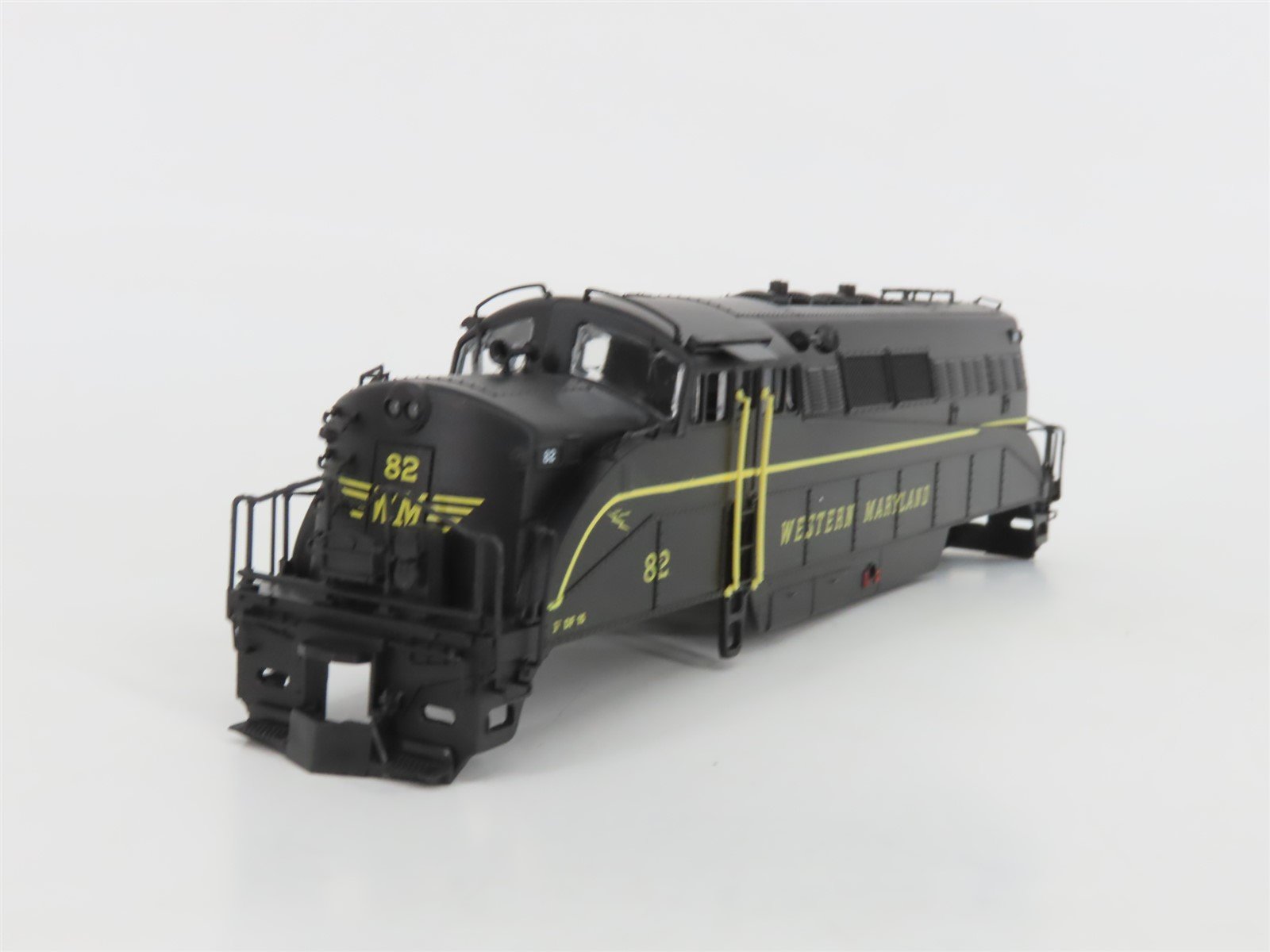 HO Scale Proto 2000 8356 WM Western Maryland EMD BL2 Diesel #82 - BAD GEARS