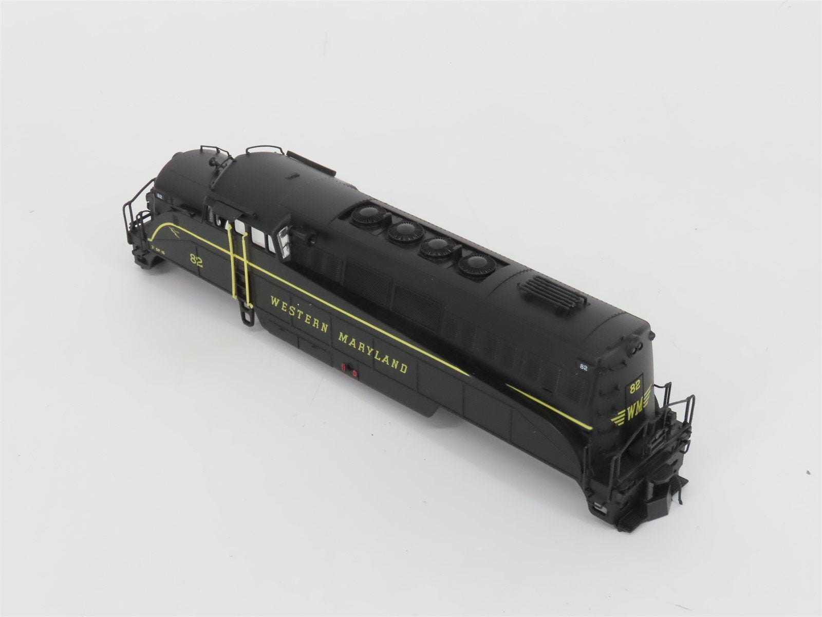 HO Scale Proto 2000 8356 WM Western Maryland EMD BL2 Diesel #82 - BAD GEARS