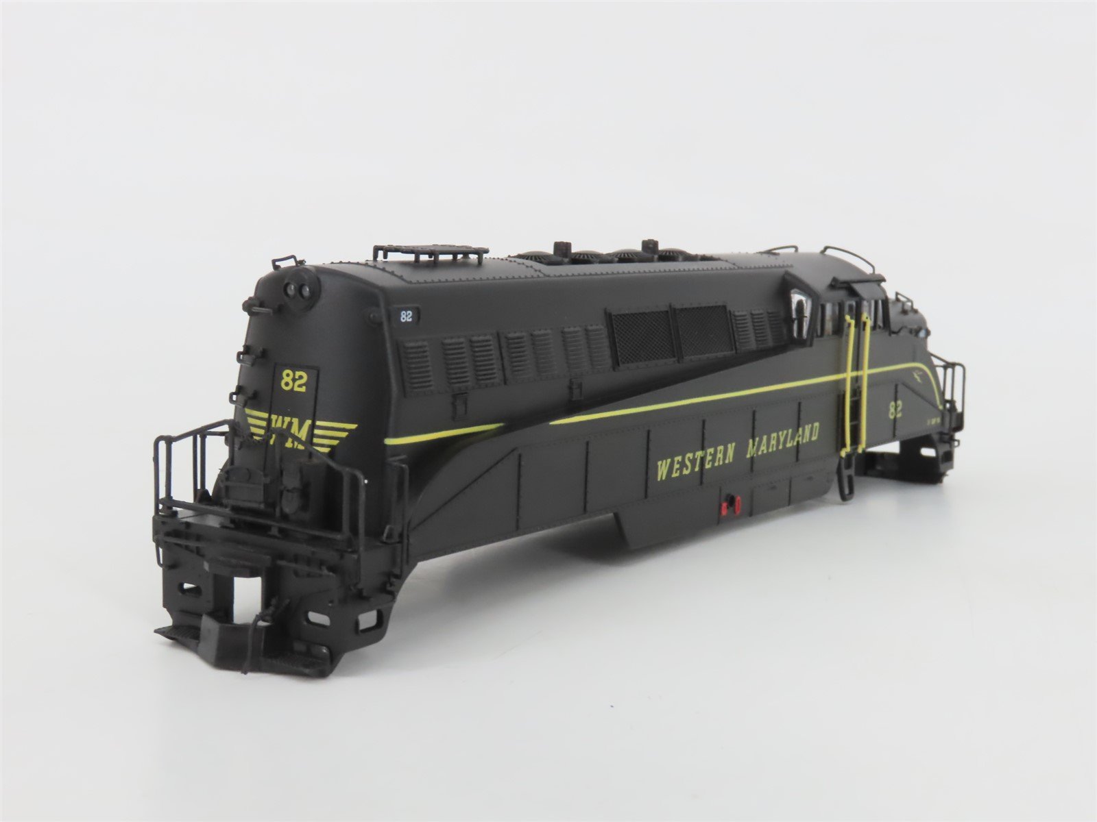 HO Scale Proto 2000 8356 WM Western Maryland EMD BL2 Diesel #82 - BAD GEARS