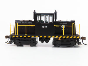 HO Scale Bachmann US Army GE 45-Tonner Diesel Locomotive #1209 w/DCC