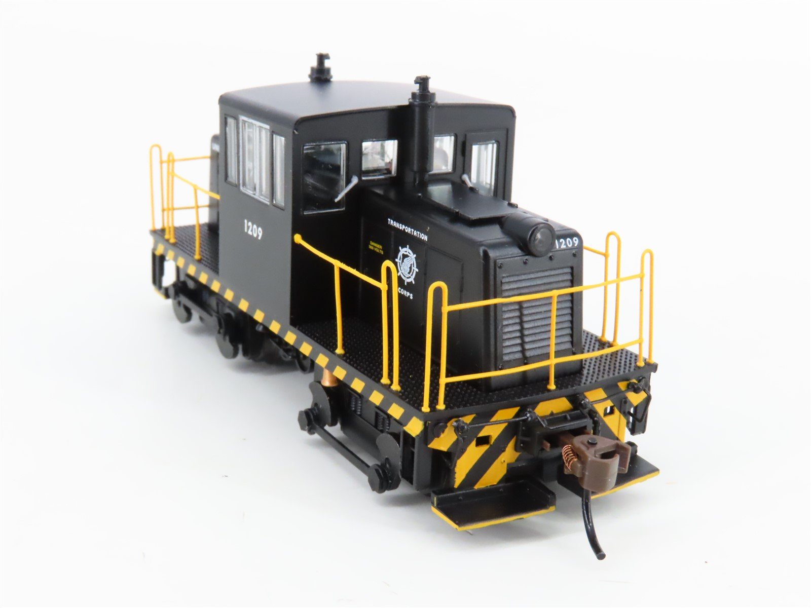 HO Scale Bachmann US Army GE 45-Tonner Diesel Locomotive #1209 w/DCC