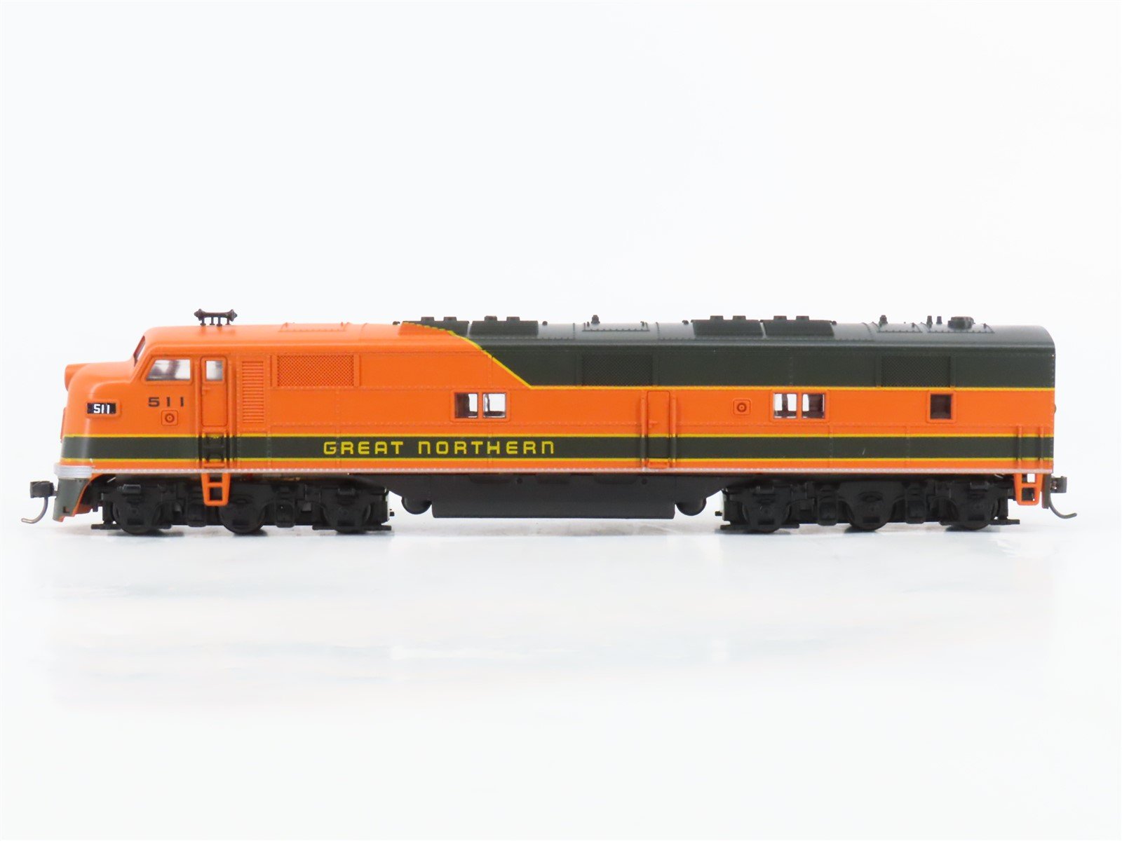 HO Scale Con-Cor GN Great Northern E7A Diesel Locomotive #511 UNPOWERED