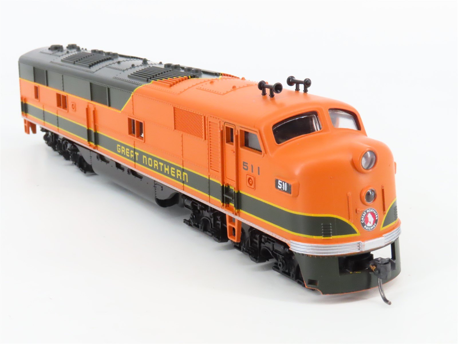 HO Scale Con-Cor GN Great Northern E7A Diesel Locomotive #511 UNPOWERED