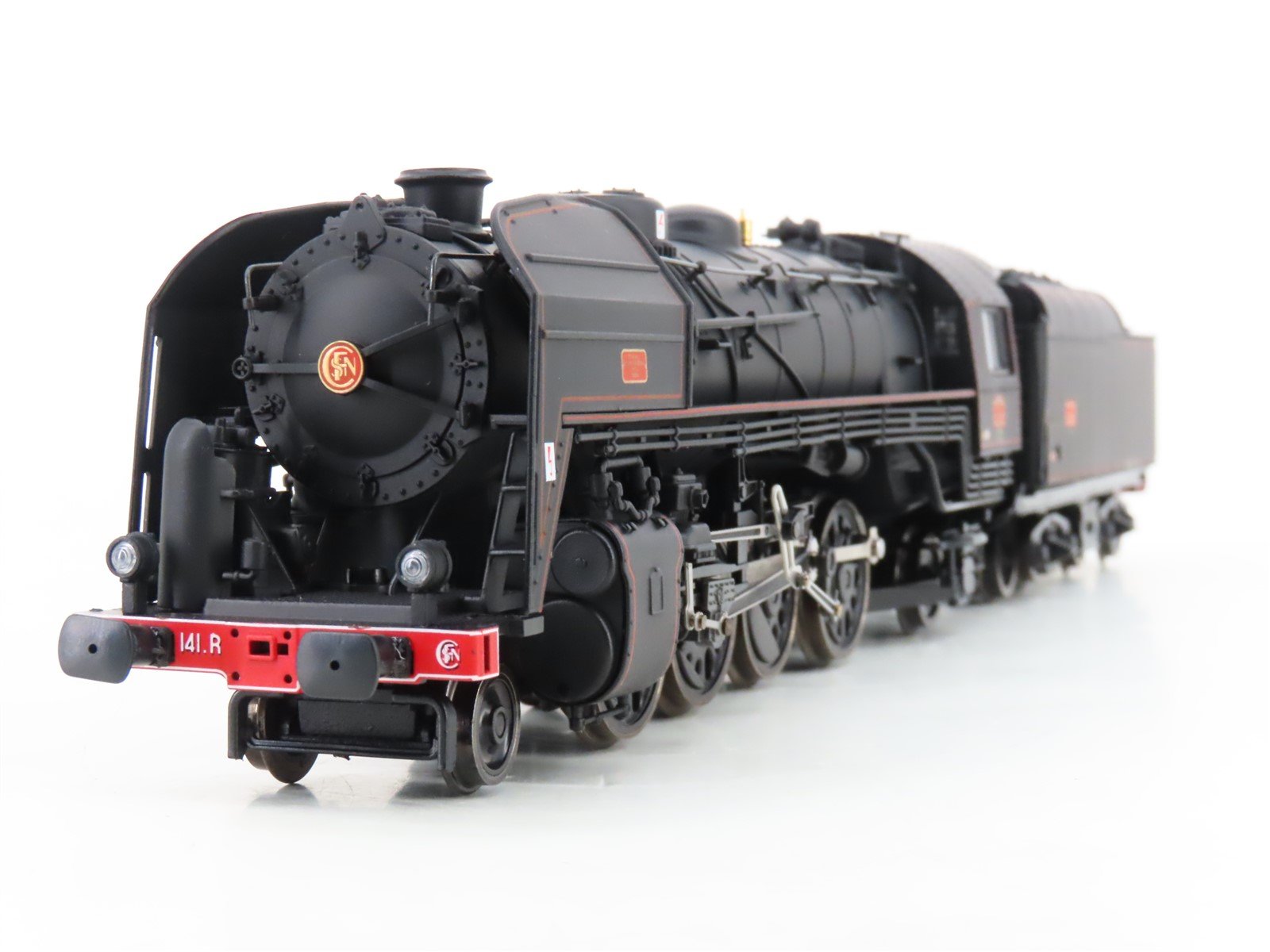 HO Scale Rivarossi 1326 SNCF French National 141R Mikado Steam Locomotive #1207