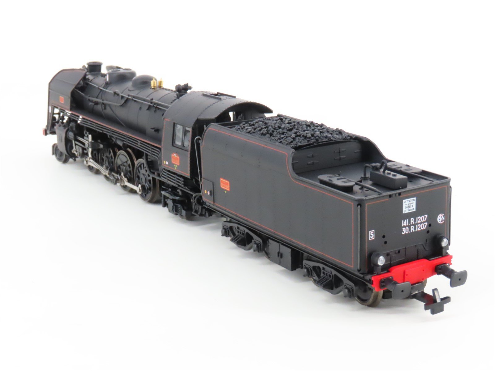 HO Scale Rivarossi 1326 SNCF French National 141R Mikado Steam Locomotive #1207