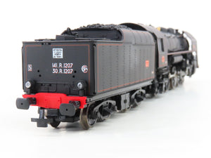 HO Scale Rivarossi 1326 SNCF French National 141R Mikado Steam Locomotive #1207