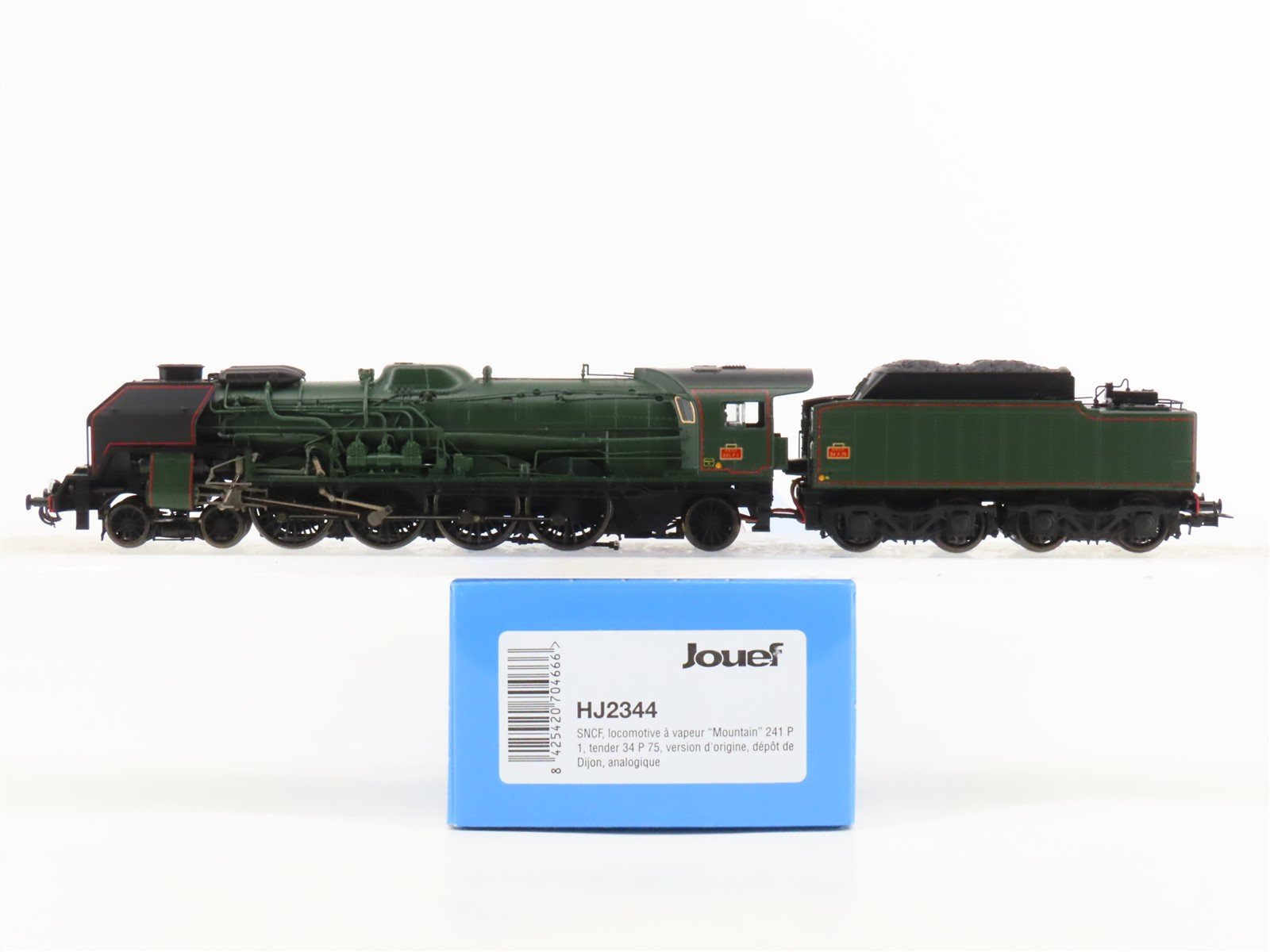 HO Scale Jouef HJ2344 SNCF French National 4-8-2 Steam Locomotive #241